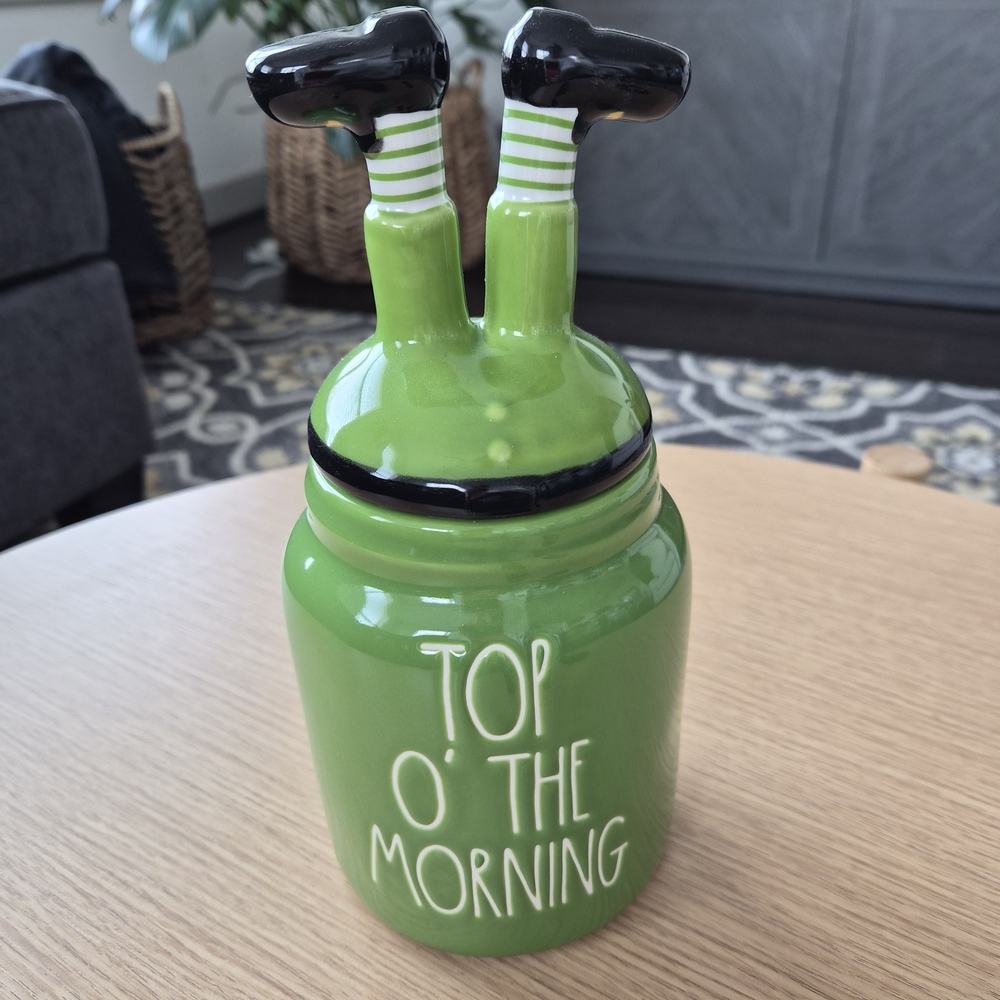 Rae Dunn Top O' The Morning Canister